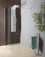 WALK-IN zástěna jednodílná k instalaci na zeď, 700x1900 mm, sklo čiré WI071