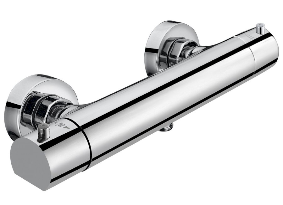 KIMURA nástěnná sprchová termostatická baterie, chrom KU245