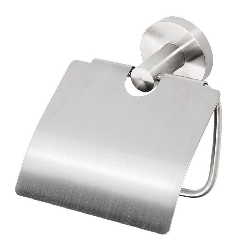 X-STEEL držák toaletního papíru s krytem, nerez mat XS701