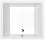 DEEP hluboká sprchová vanička s konstrukcí, obdélník 100x90x26cm, bílá 72349
