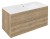CIRASA umyvadlová skříňka 99,8x52x46cm, dub alabama CR100-2222