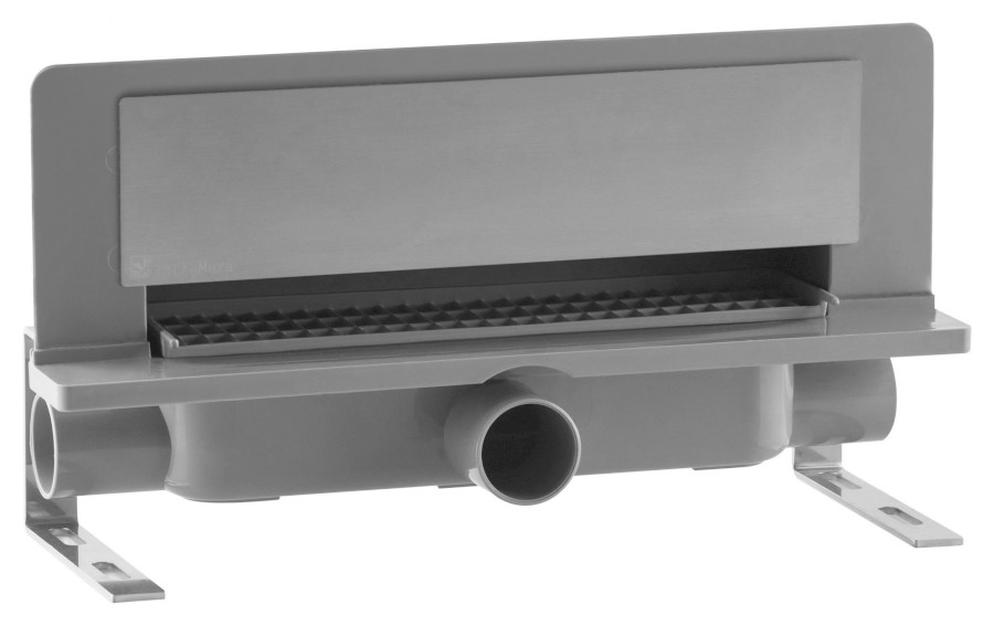 975.101.8 (58989) INTRAMURA odtokový žlab do stěny, nerezový kryt, L-350, DN40 975.101.8