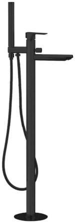 SPY vanová baterie s připojením do podlahy, černá mat PY21/15