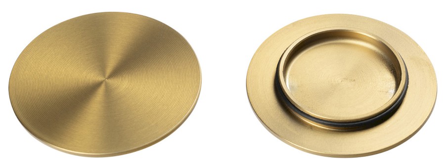 NDGT044G (60875) TRINITY krytka pantu, zlato mat NDGT044G