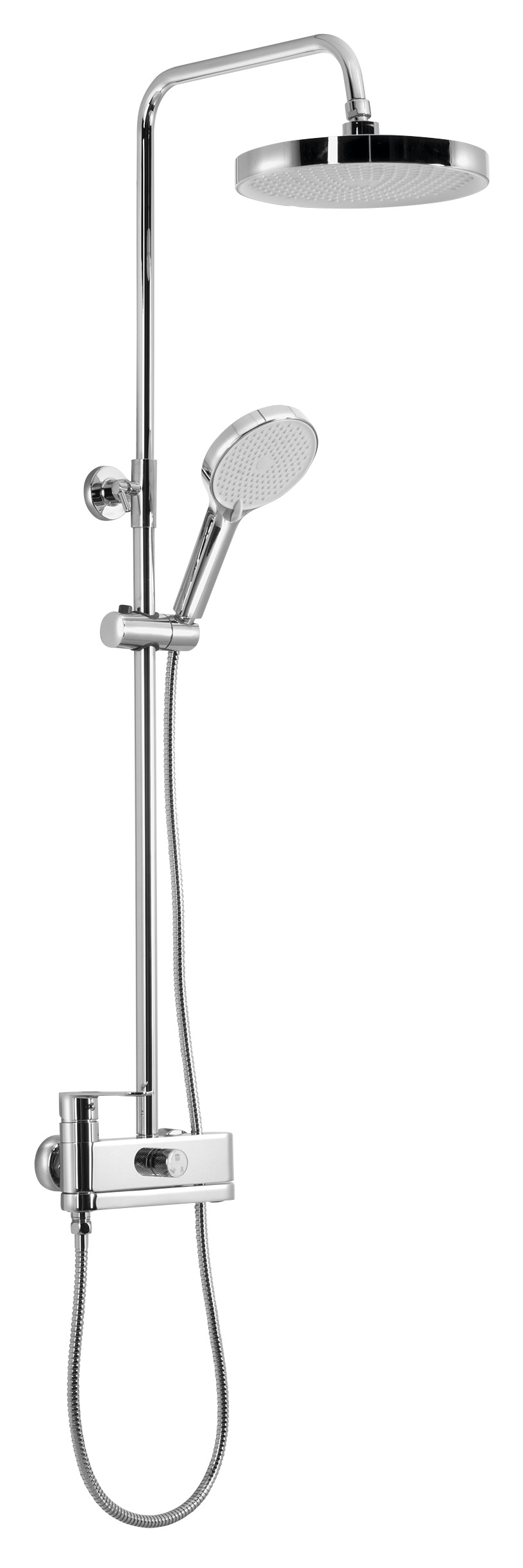 CF139 (61732) Sprchový sloup s pákovou baterií, otočné ramínko, chrom CF139