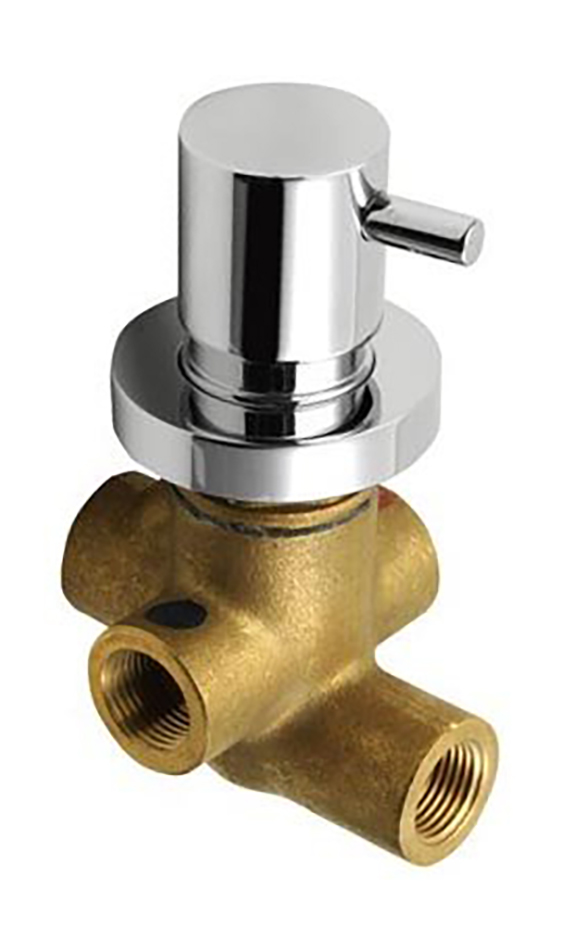 DEVIN4 (4204) AIRTECH podomítkový přepínač, chrom DEVIN4