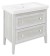 CROSS umyvadlová skříňka 85x81x47cm, 2x zásuvka, starobílá CR291