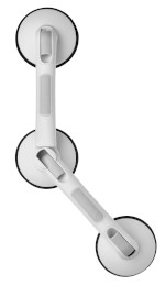 HANDICAP madlo odnímatelné s nastavitelným úhlem, bílá A0256001