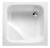 VISLA hluboká sprchová vanička, čtverec 80x80x29cm, bílá 50111