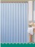 Sprchový závěs 180x180cm, polyester, modrá 0201103 M