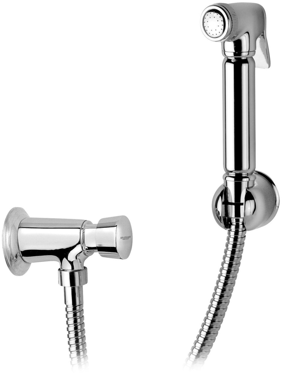 937.040.1 (56649) TEMPOR samouzavírací nástěnný ventil s bidetovou sprškou, chrom 937.040.1