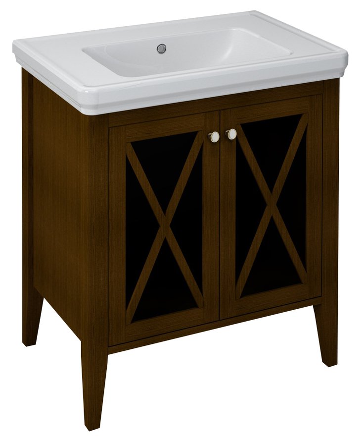 CR375 (58714) CROSS umyvadlová skříňka 70x81x47cm, buk CR375