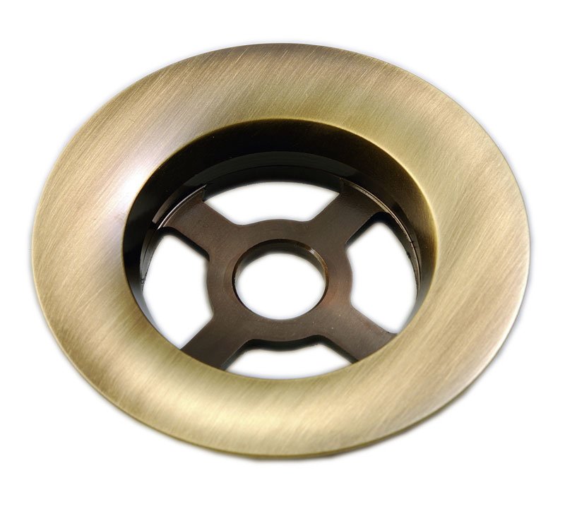 Náhradní mosazná odtoková mřížka k vanovým soupravám, bronz RI00792