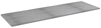 CIRASA deska DTDL 131x1,8x46,5cm, dub stříbrný CR131-1111