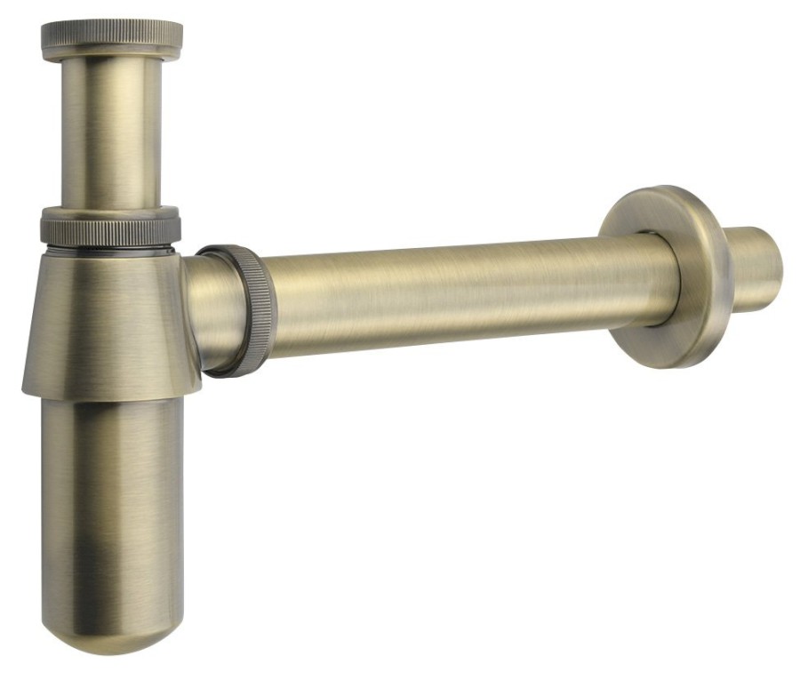 9686 (51953) RETRO umyvadlový sifon 5/4