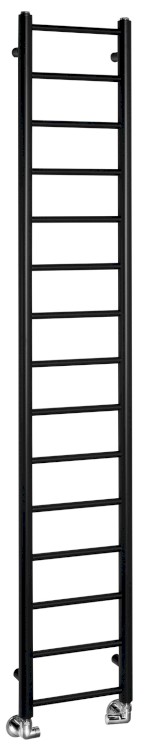 DINA otopné těleso 300x1740 mm, černá mat IR376B