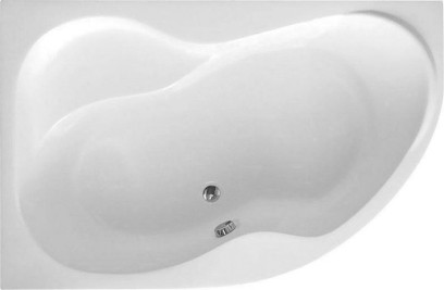 CIDLINA 150 vana 150x105x45cm, levá, bílá G3618