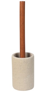 CRAFT WC štětka na postavení, acacia/béžová 8568