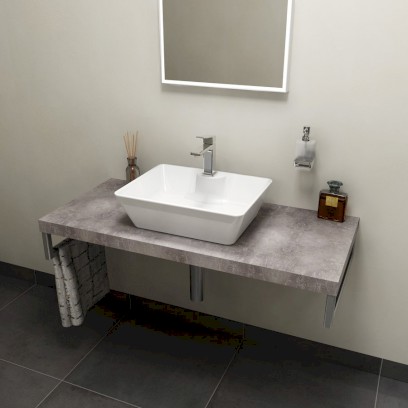 AVICE deska pod umyvadlo 110x50cm, tl.5cm, cement AV117