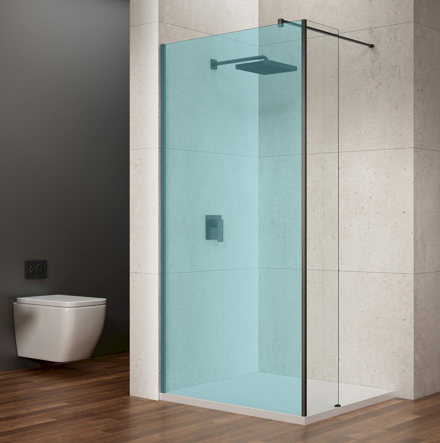 VARIO přídavný panel 350mm, čiré sklo, černá GX3514