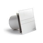00902100 (21931) E-150 GT koupelnový ventilátor axiální s časovačem, 21W, potrubí 150mm, bílá 00902100