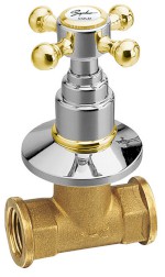 ANTEA podomítkový ventil, teplá, chrom/zlato 3052H