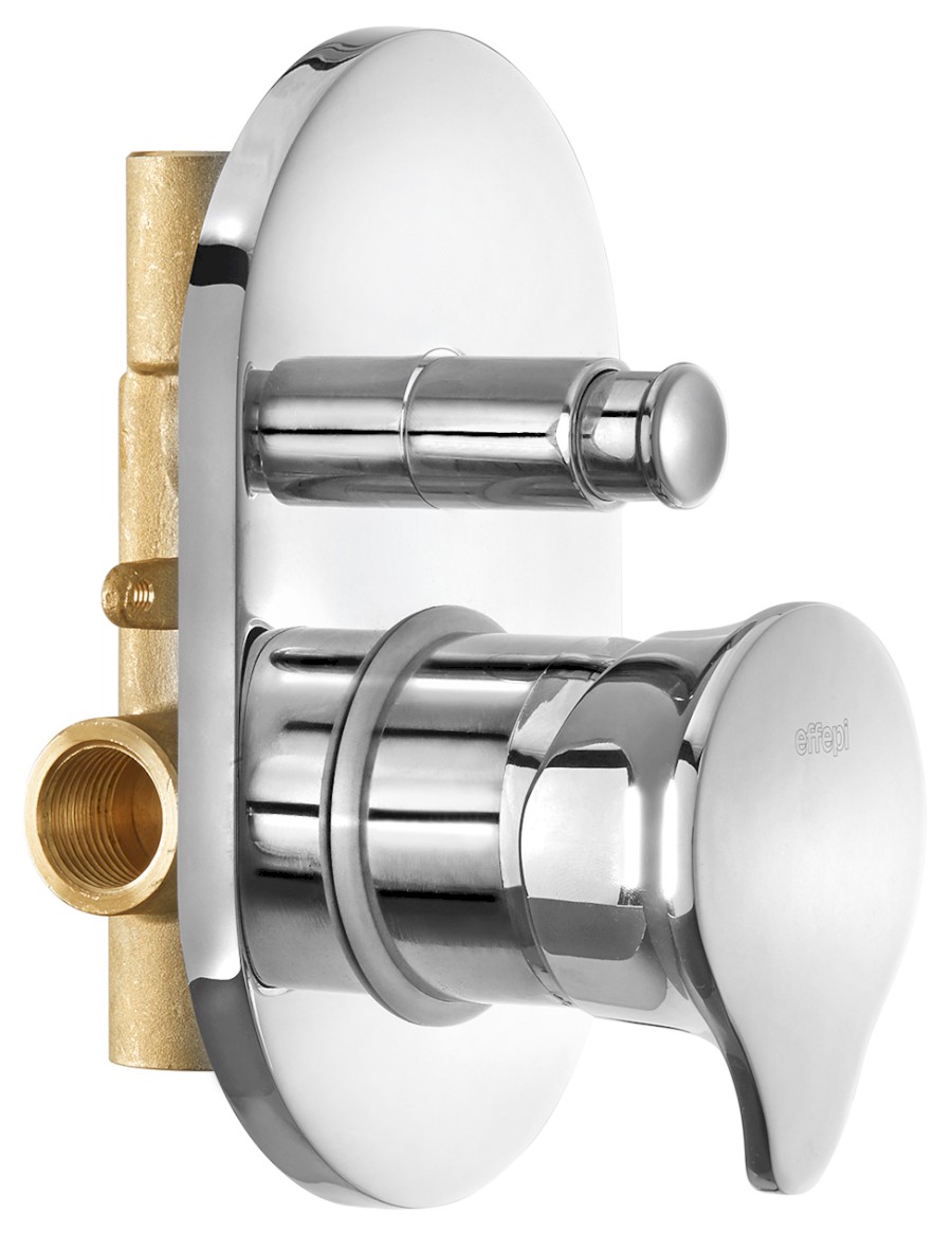 BELINDA podomítková sprchová baterie, 2 výstupy, chrom 12188-01