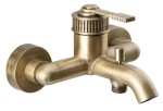 VERSI nástěnná vanová baterie, bronz RV010/18
