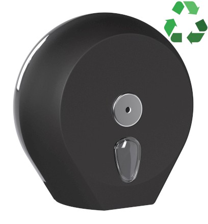 ECOLORED zásobník na toaletní papír max. Ø 23cm, ABS, Soft Touch, černá mat A75610VB