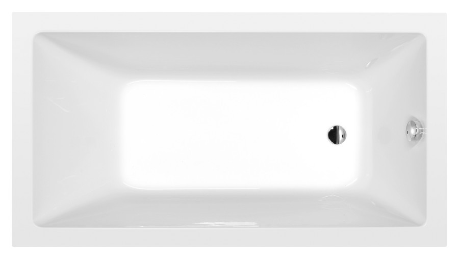 71722 (48227) NOEMI obdélníková vana 160x80x39cm, bílá 71722