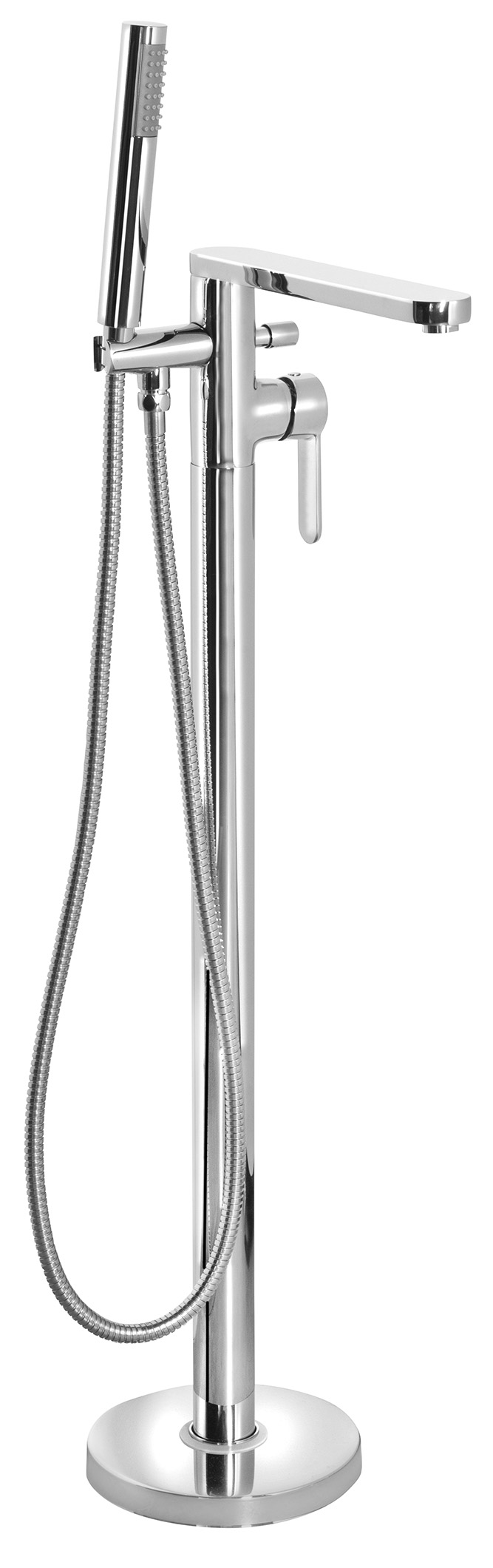 SEMA vanová baterie s připojením do podlahy, chrom ZU420