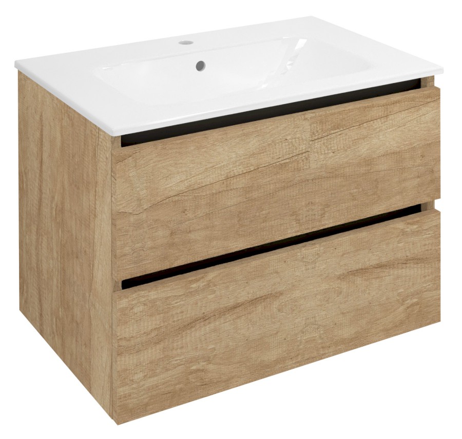 EZARA umyvadlová skříňka 69,8x52x46cm, dub alabama EZ701-2222