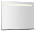 BRETO zrcadlo s LED osvětlením a policí 80x60,8cm BT080