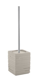 QUADROTTO WC štětka na postavení, tortora QU3366