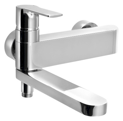 PAX nástěnná vanová baterie, otočné ramínko, chrom XA101