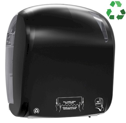 SKIN zásobník na papírové ručníky v roli, Autocut, 33x37,1x22,1cm, ABS, černá mat A88423BM