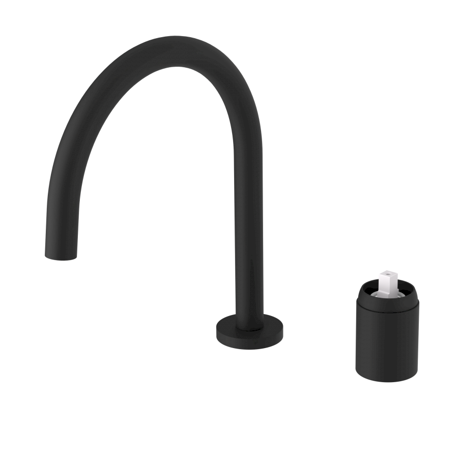 UT019B-1 (57407) ULTRAMIX tělo dvouprvkové stojánkové umyvadlové baterie, černá mat UT019B-1