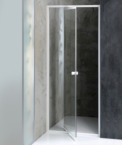 AMICO sprchové dveře výklopné 820-1000x1850mm, čiré sklo G80