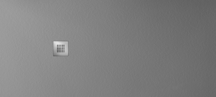 MITIA sprchová vanička z litého mramoru, obdélník 200x90cm, šedá PMS20090