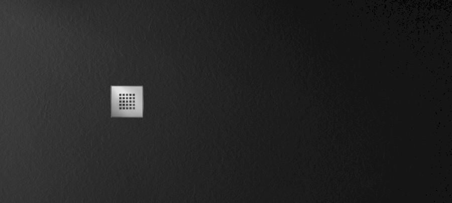 PMC200100 (55319) MITIA sprchová vanička z litého mramoru, obdélník 200x100cm, černá PMC200100