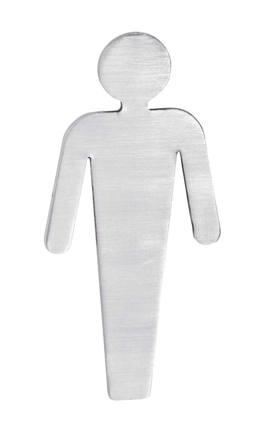 XP131 (59327) Cedule WC páni, 80x35x2mm, nerez mat XP131