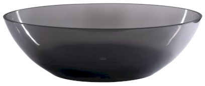 Vana volně stojící, transparentní, šedá G2001