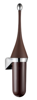 A65801MA (53456) COLORED WC štětka závěsná, ABS, Soft Touch, hnědá A65801MA