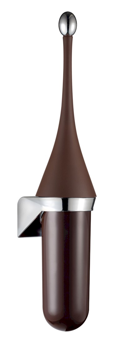 COLORED WC štětka závěsná, ABS, Soft Touch, hnědá A65801MA