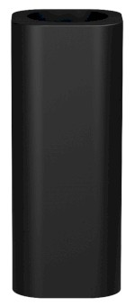 HAKO keramický podstavec ke stěně pro umyvadlo 554331, černá mat 557131