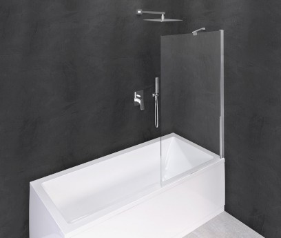 MODULAR SHOWER vanová zástěna 800x1500mm, čiré sklo BMS1-80