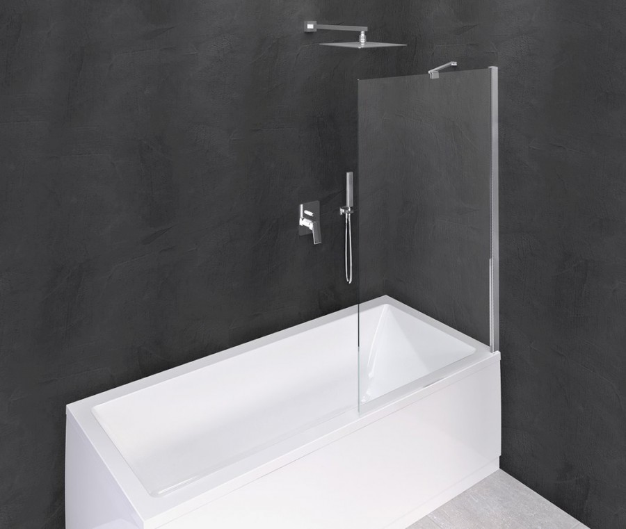MODULAR SHOWER vanová zástěna 800x1500mm, čiré sklo BMS1-80