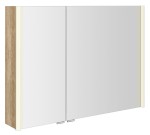 AX196-0022 (50599) ALIX galerka s LED osvětlením 96x70x17,5cm, dub alabama AX196-0022