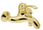 KIRKÉ nástěnná vanová baterie, zlato KI10Z