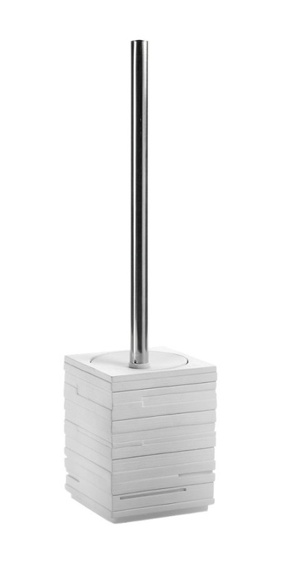 QUADROTTO WC štětka na postavení, bílá QU3302